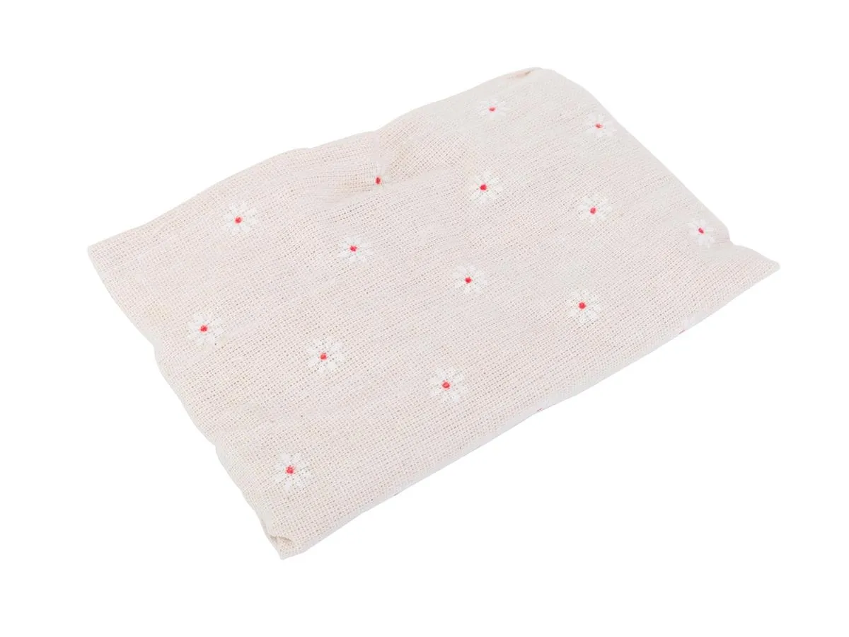 Wkładka materiałowa do koszyka, beżowa w białe kropki - Oficjalny Sklep Romet