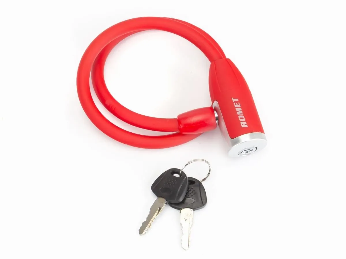 Zamknięcie spiralne 84356 10 x65 cm KLUCZ ROMETczerwone et logo ROMET - Oficjalny Sklep Romet