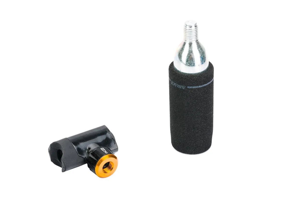 Pompka na naboje CO2  mod. AC-07 AV FV mini, czarna AIRACE - Oficjalny Sklep Romet