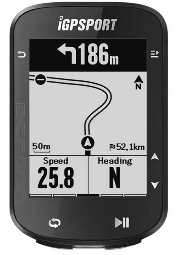 Nawigacja rowerowa IGPSPORT BSC200 czarny / Łączność: Ant+ Bluetooth / 2,5" - Oficjalny Sklep Romet