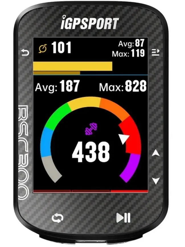 Nawigacja rowerowa IGPSPORT BSC300 ZESTAW PROMO czarny-biały / Przekątna ekranu: - Oficjalny Sklep Romet