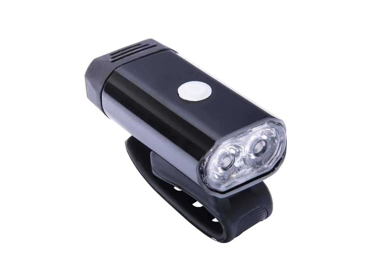 Lampa przednia al.2-LED XPG 5W  USB. czarna JY-7066 blister  ROMET - Oficjalny Sklep Romet