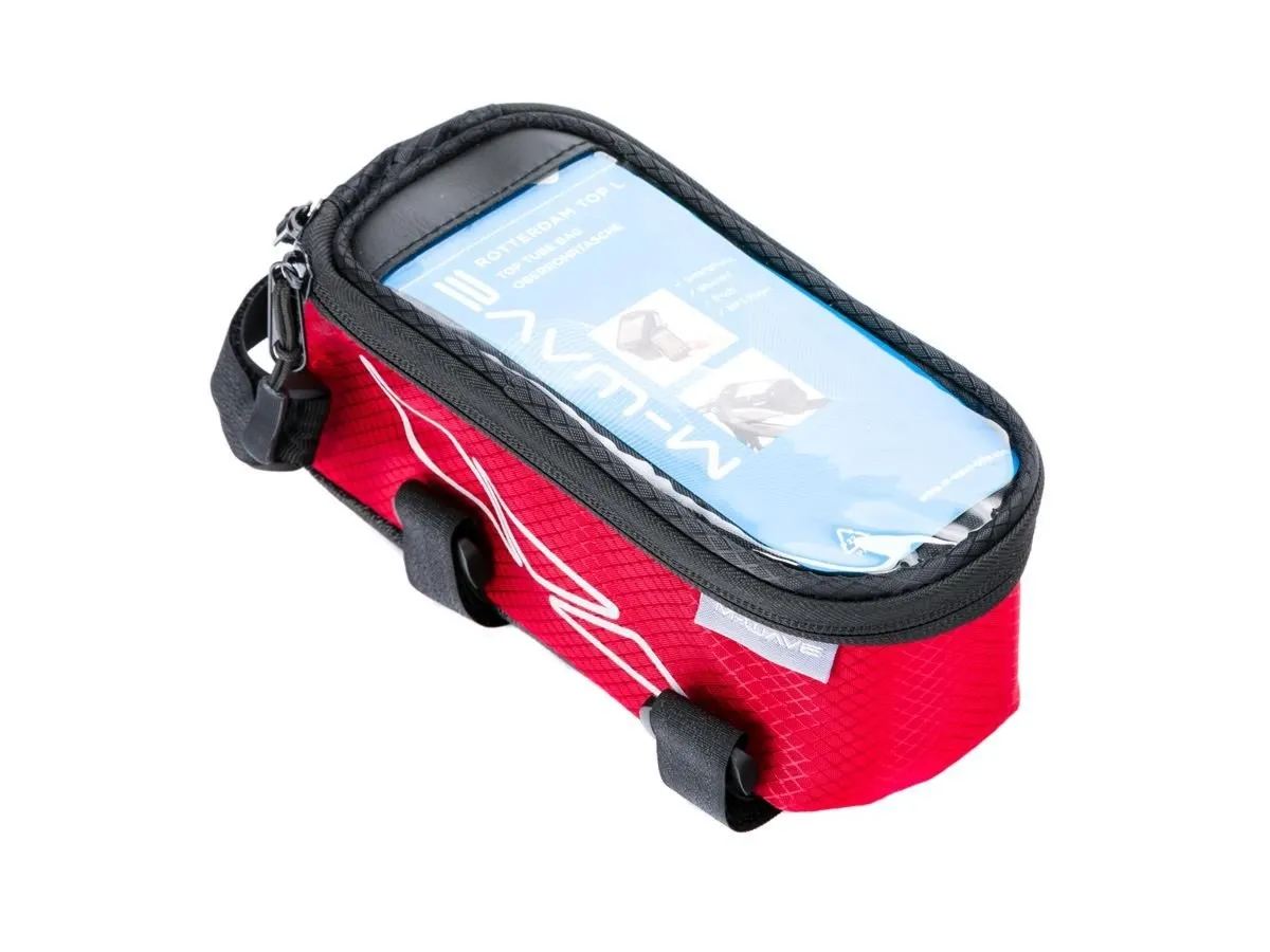 Sakwa na ramę M-WAWE czarno-czerwona - Oficjalny Sklep Romet