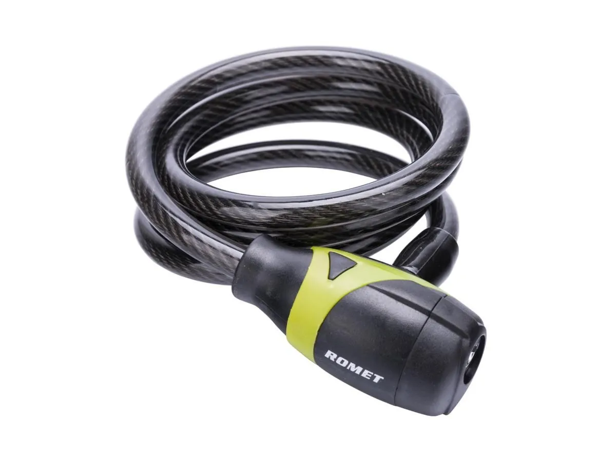 Zamknięcie spiralne 87327 10 x120 cm KLUCZ ROMETczarno-zielone et logo ROMET - Oficjalny Sklep Romet