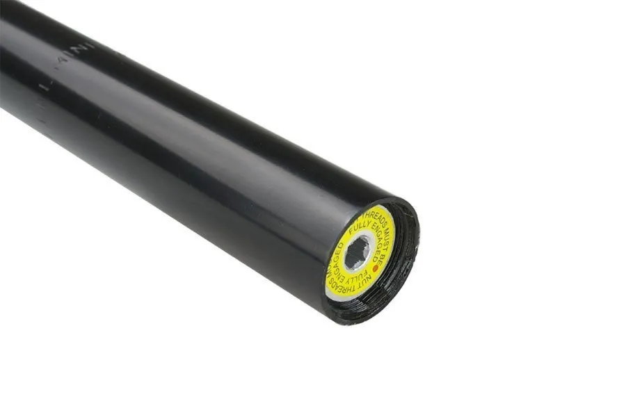 Wspornik siodła 27,2x350 amortyzowany czarny