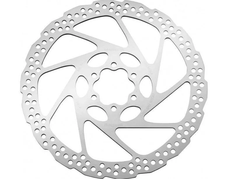 Tarcza hamulcowa Shimano SMRT56 180mm mocowana na 6 śrub do okładzin żywicznych