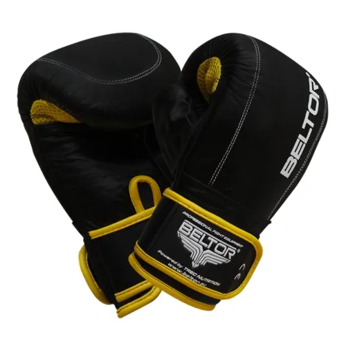 Beltor rękawice przyrządowe Punch czarno-żółte