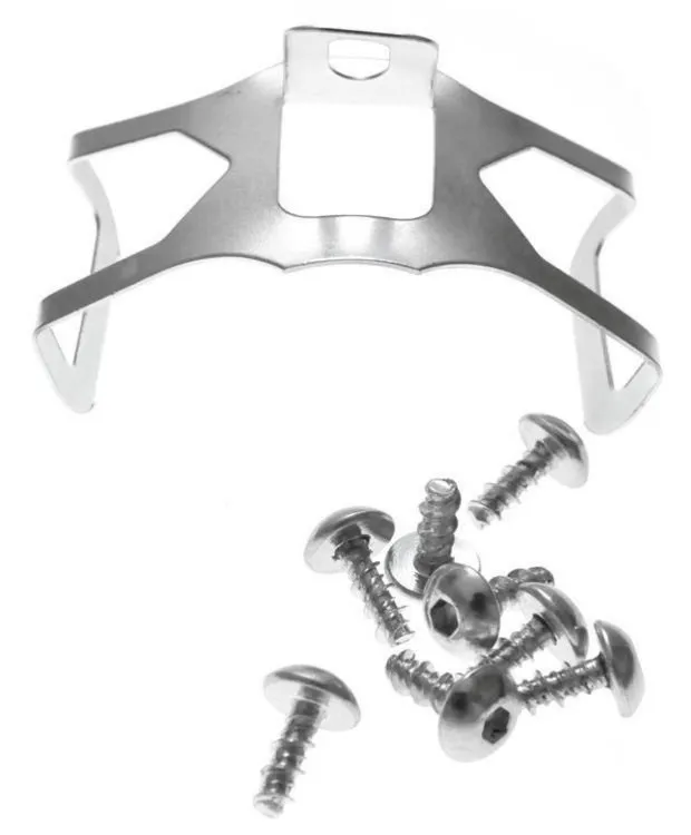 Błotniki Orion 26" x 53mm białe komplet z chlapaczem