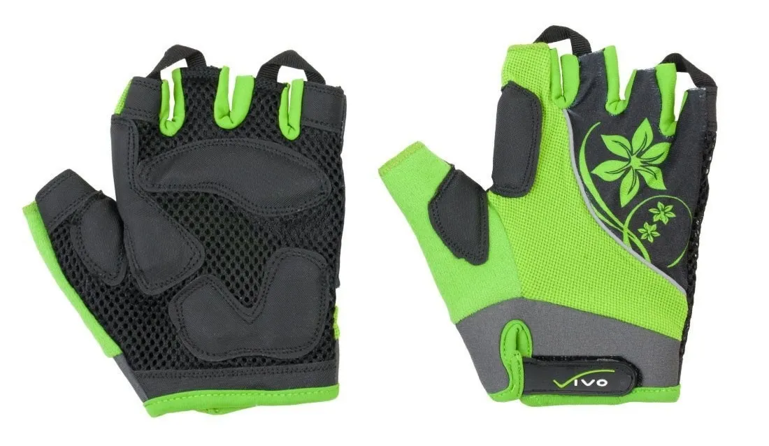 Rękawiczki rowerowe damskie Vivo Lady SB-01-3151 green