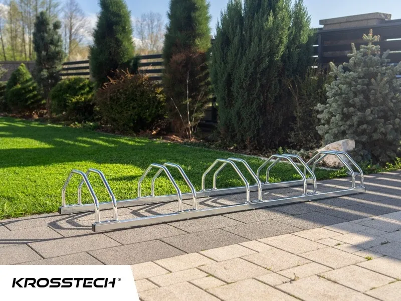 Stojak na rowery ECHO 5 na 5 rowerów ocynkowany