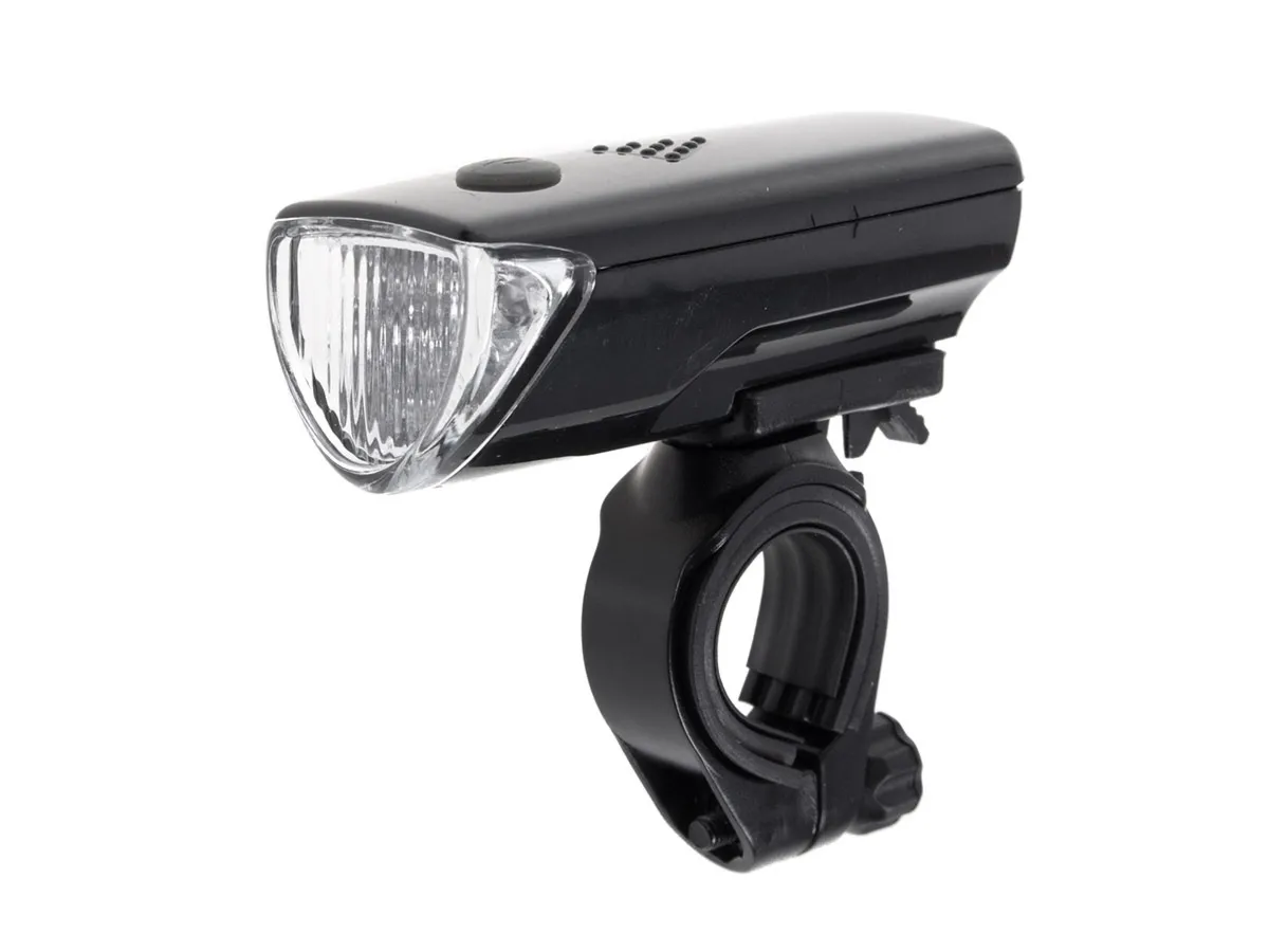 Lampa przednia Verso XC-104B 3 funkcje, 5 diód Led, czarna
