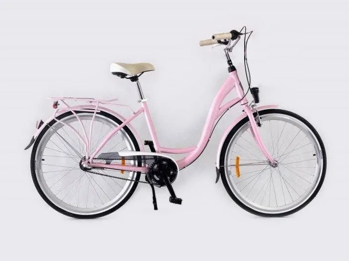 Rower Storm 26" STOCKHOLM 3-biegowy różowy