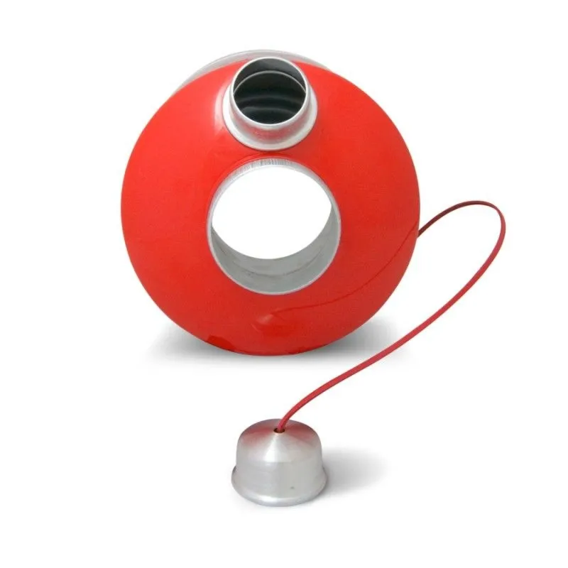 Aluminiowa Kuchenka czajnik turystyczny Survival Kettle czerwona - zestaw