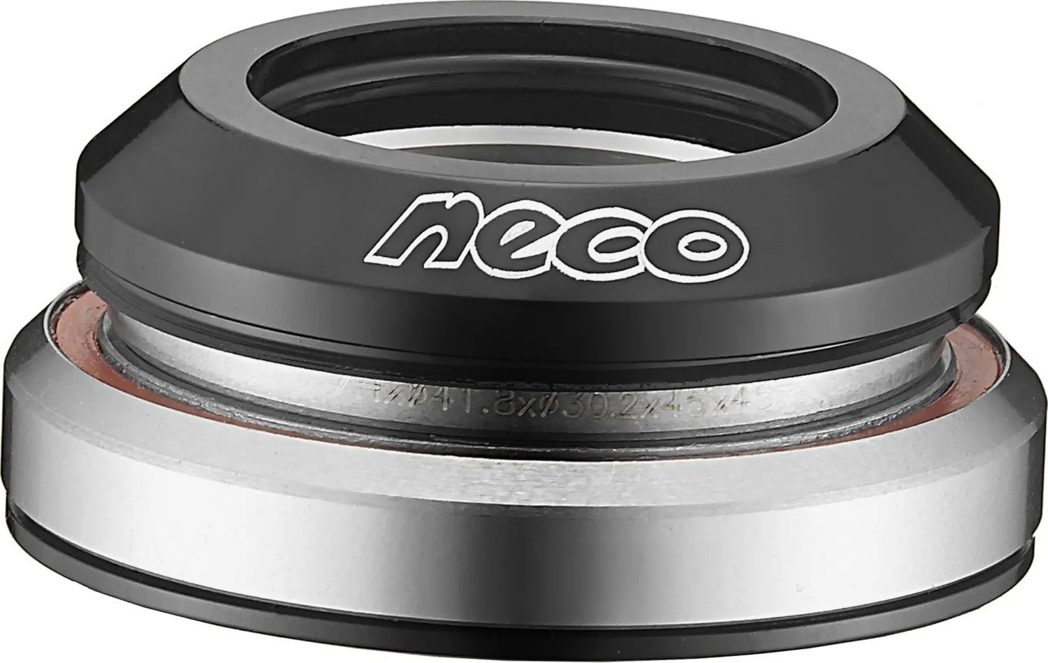 Stery kierowinicy Neco H-373 TAPERED 1,5-18" 30,0 zintegrowane alu czarne