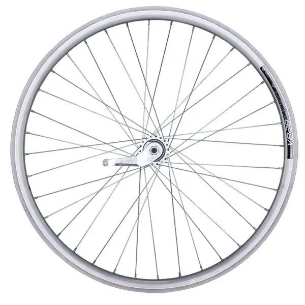 Koło tylne 28" piasta Shimano Nexus 3 biegi z osprzętem srebrne