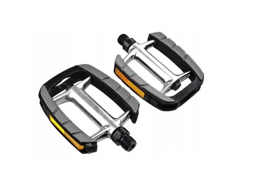 Pedały VP-183 niski profil srebrne