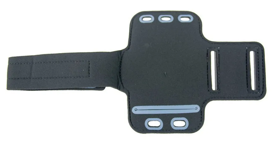 Opaska etui na ramię do biegania na telefon 5,5" - szara