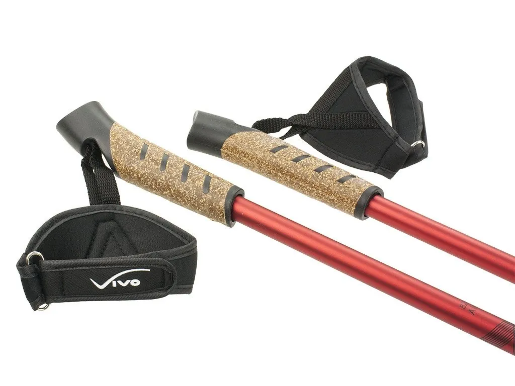 Kije Nordic Walking Vivo NW205-1 red