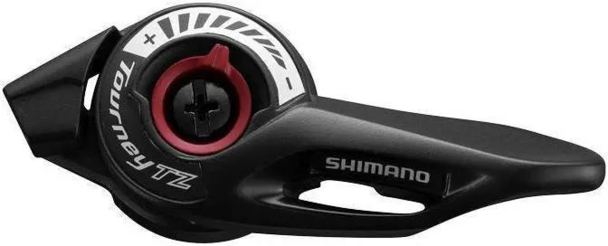 Dźwignia przerzutki Shimano SL-TZ500 lewa 3-rzędowa z linką