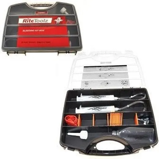 Zestaw serwisowy do odpowietrzania hamulców hydraulicznych Avid, Shimano, Magura&Hayes