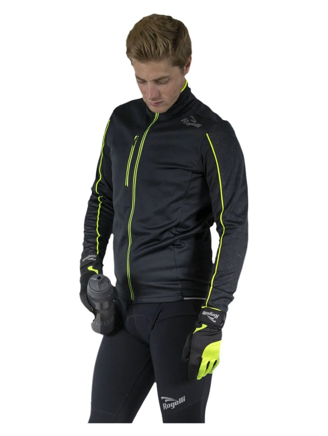 Bluza Rogelli RENON 3.0 czarno-żółta