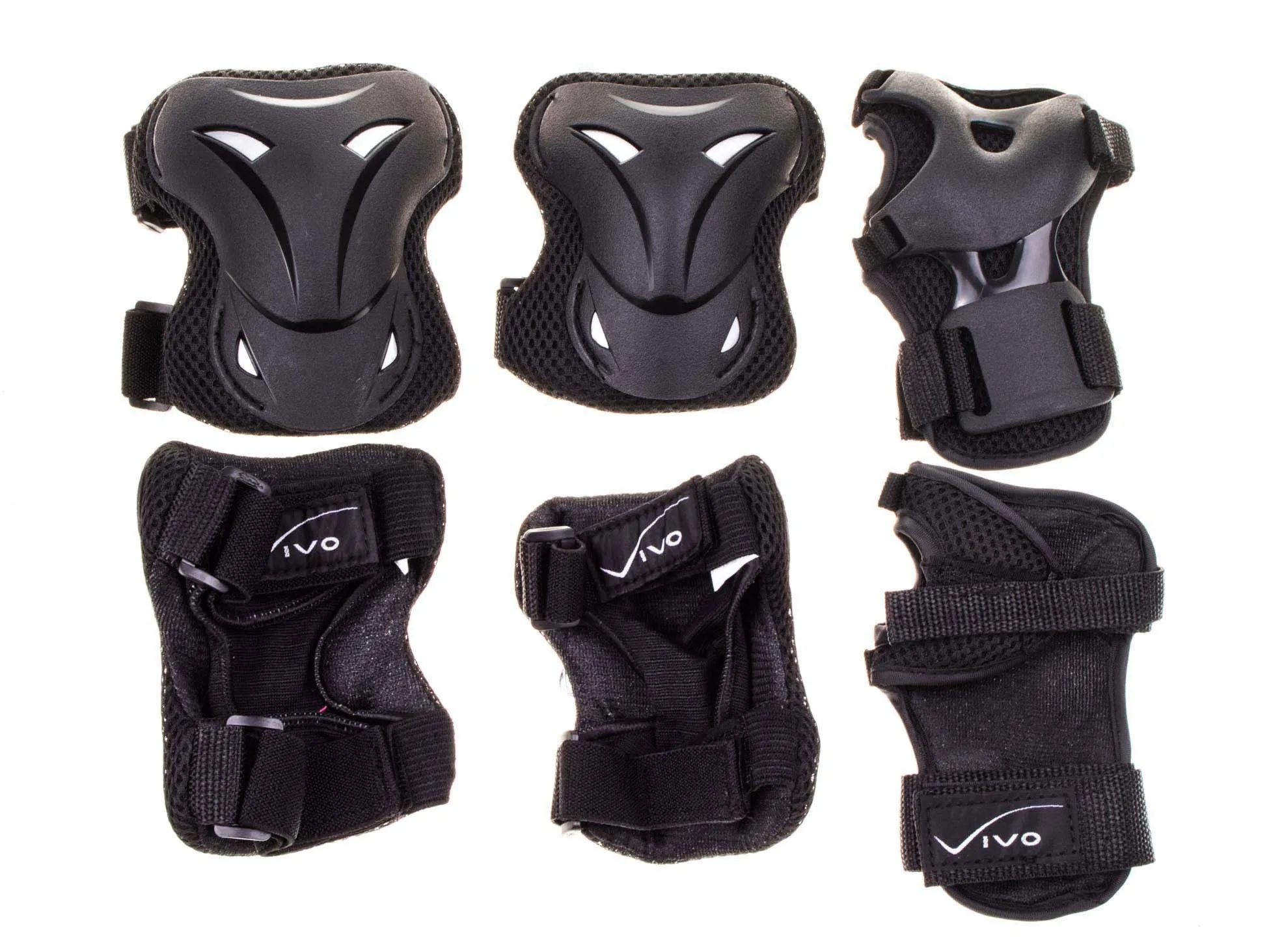 Ochraniacze na łyżworolki Vivo SR PW-700 czarne