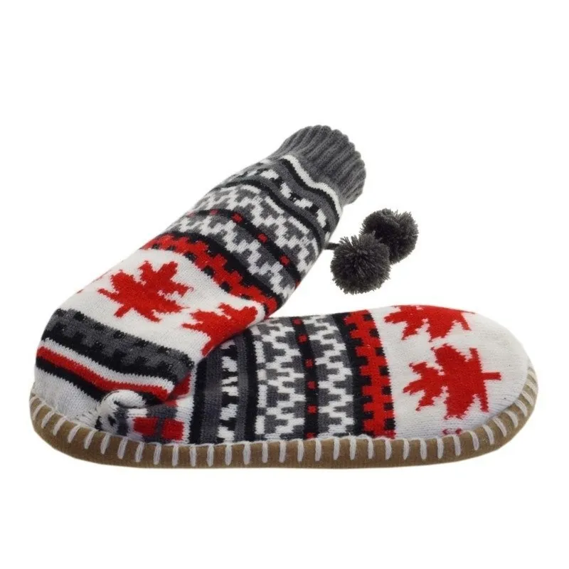 GLOVII Ogrzewane kapcie ze skarpetkami, rozmiar: 36-43