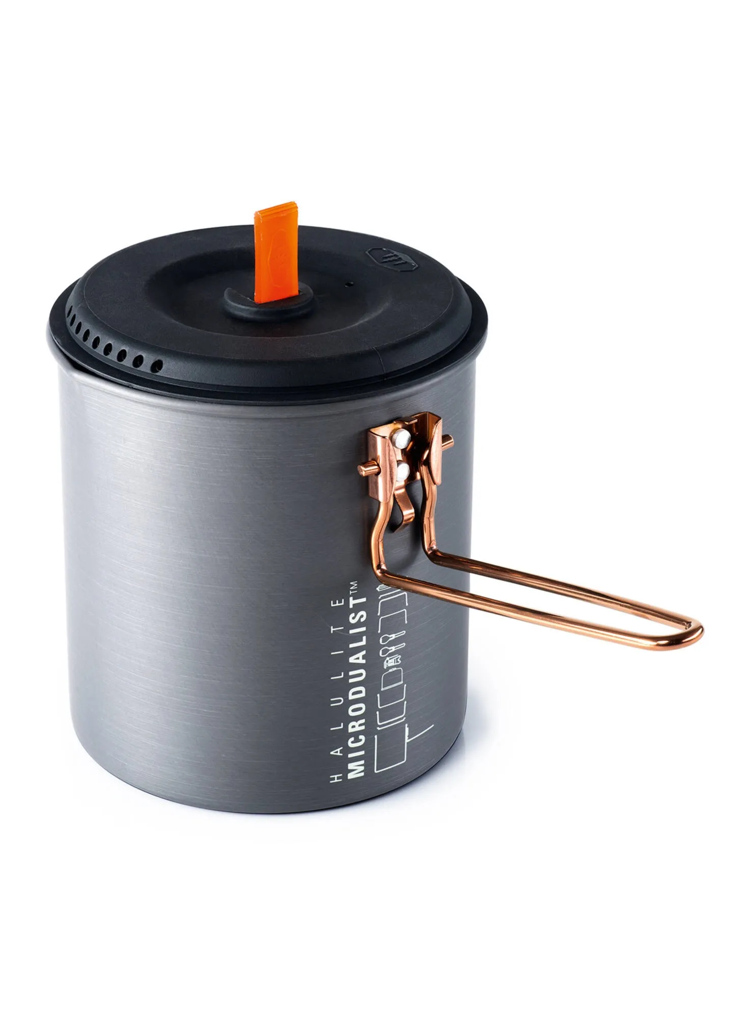 Zestaw naczyń turystycznych GSI Outdoor Halulite MicroDualist