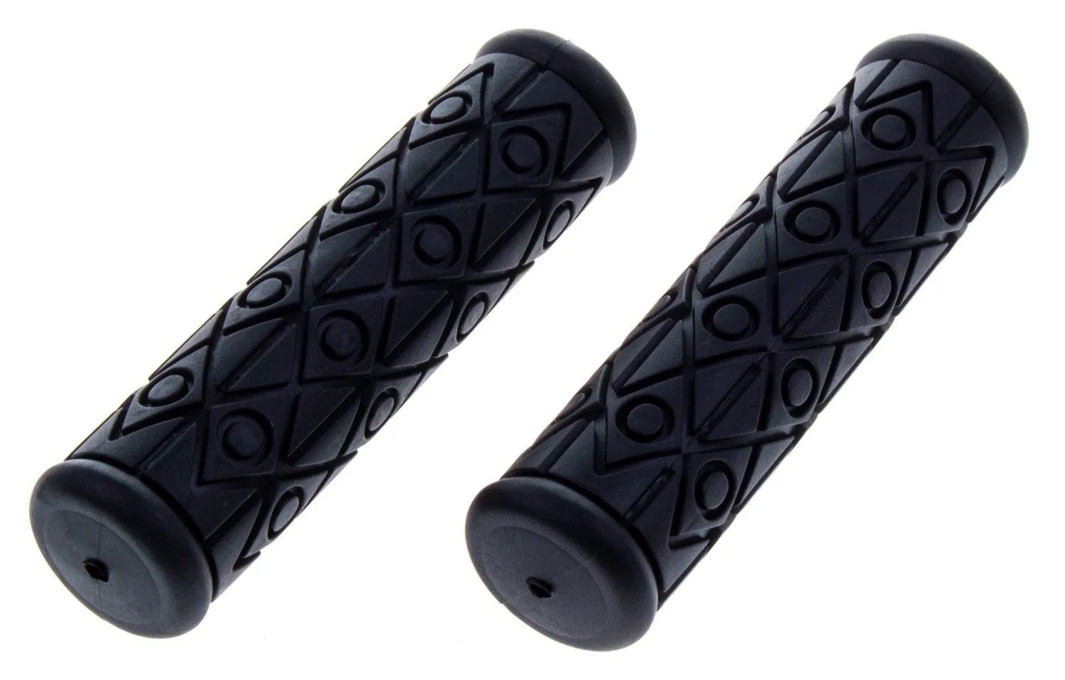 Chwyty kierownicy KWJ-3-14 120 mm czarne para