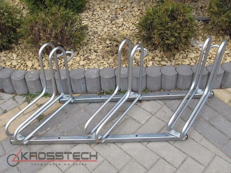 Stojak na rowery RAD 3 na 3 rowery ocynkowany