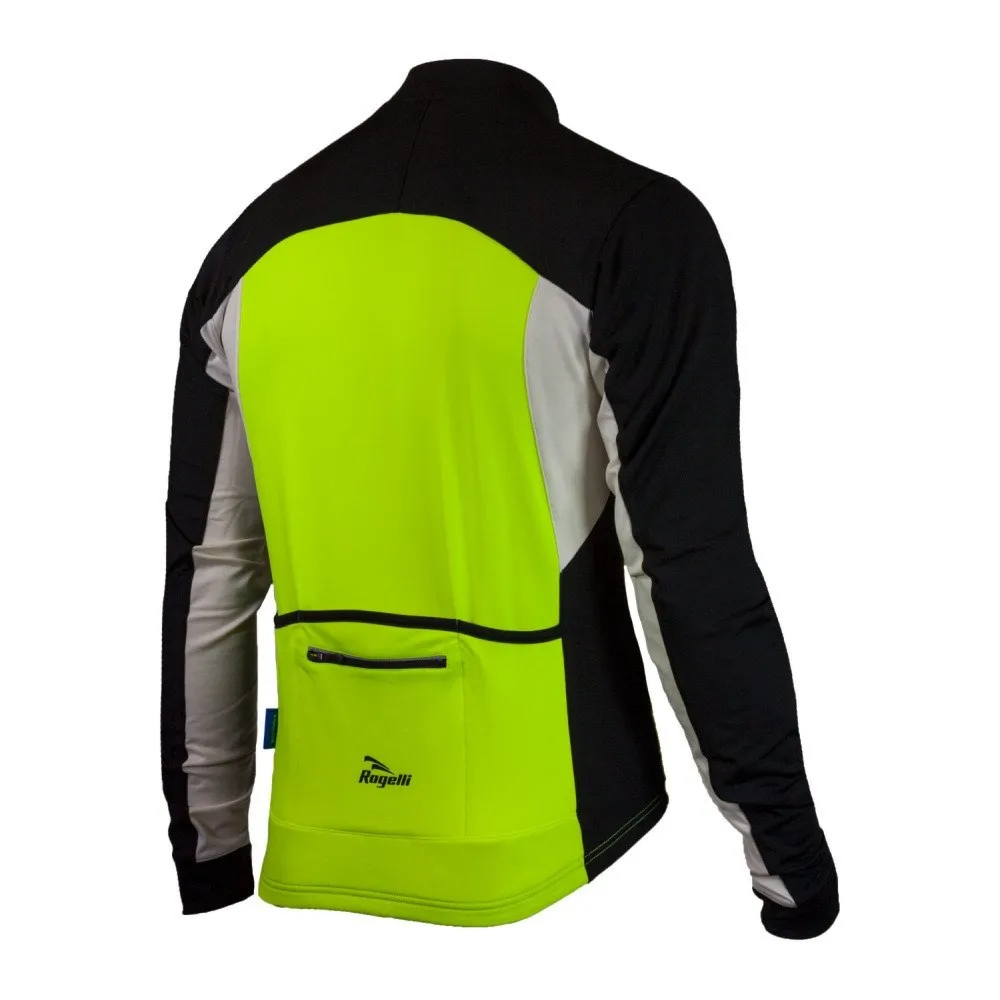 Koszulka długi rękaw Rogelli RECCO 2.0 żółta