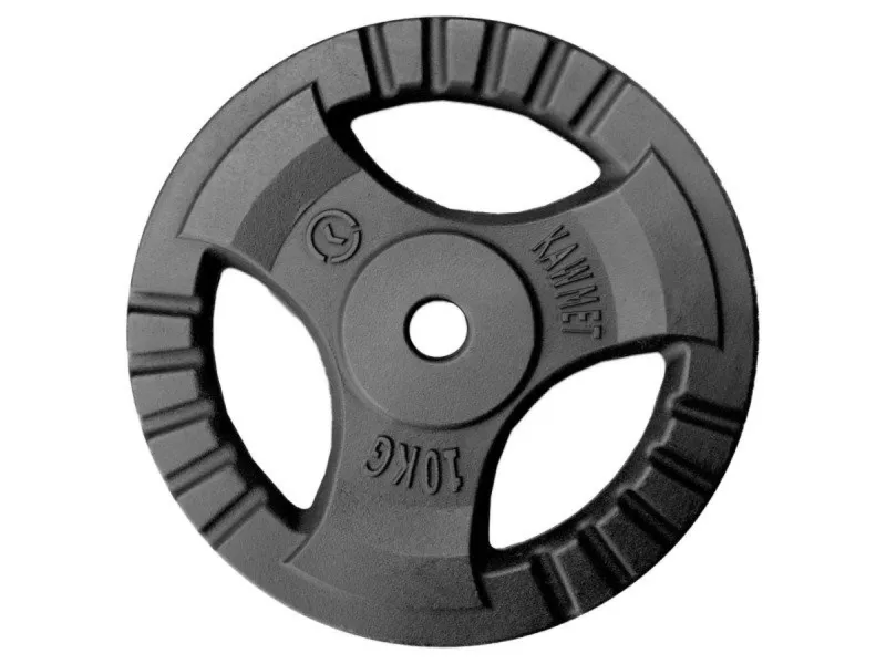 Kawmet Obciążenie żeliwne - kierownica 10 kg otwór 30,5 mm