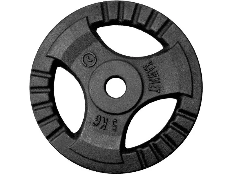 Kawmet Obciążenie żeliwne - kierownica 5 kg, otwór 30,5 mm