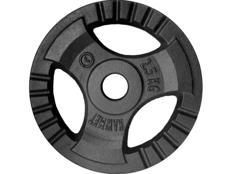 Kawmet Obciążenie żeliwne - kierownica 2,5 kg, otwór 30,5 mm