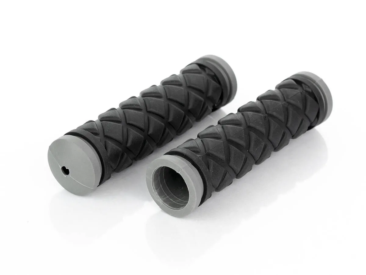 Chwyty kierownicy Verso HL-G73 120mm czarno-szare