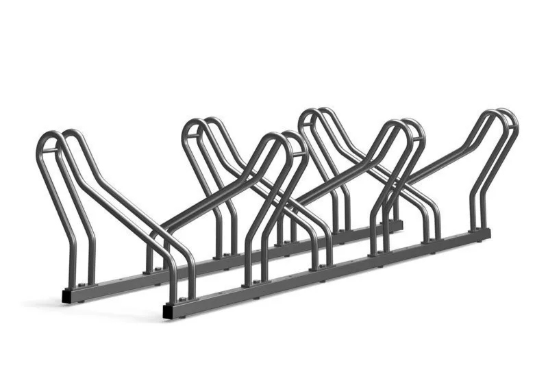 Stojak na rowery CROSS-6 dwustronny ocynkowany