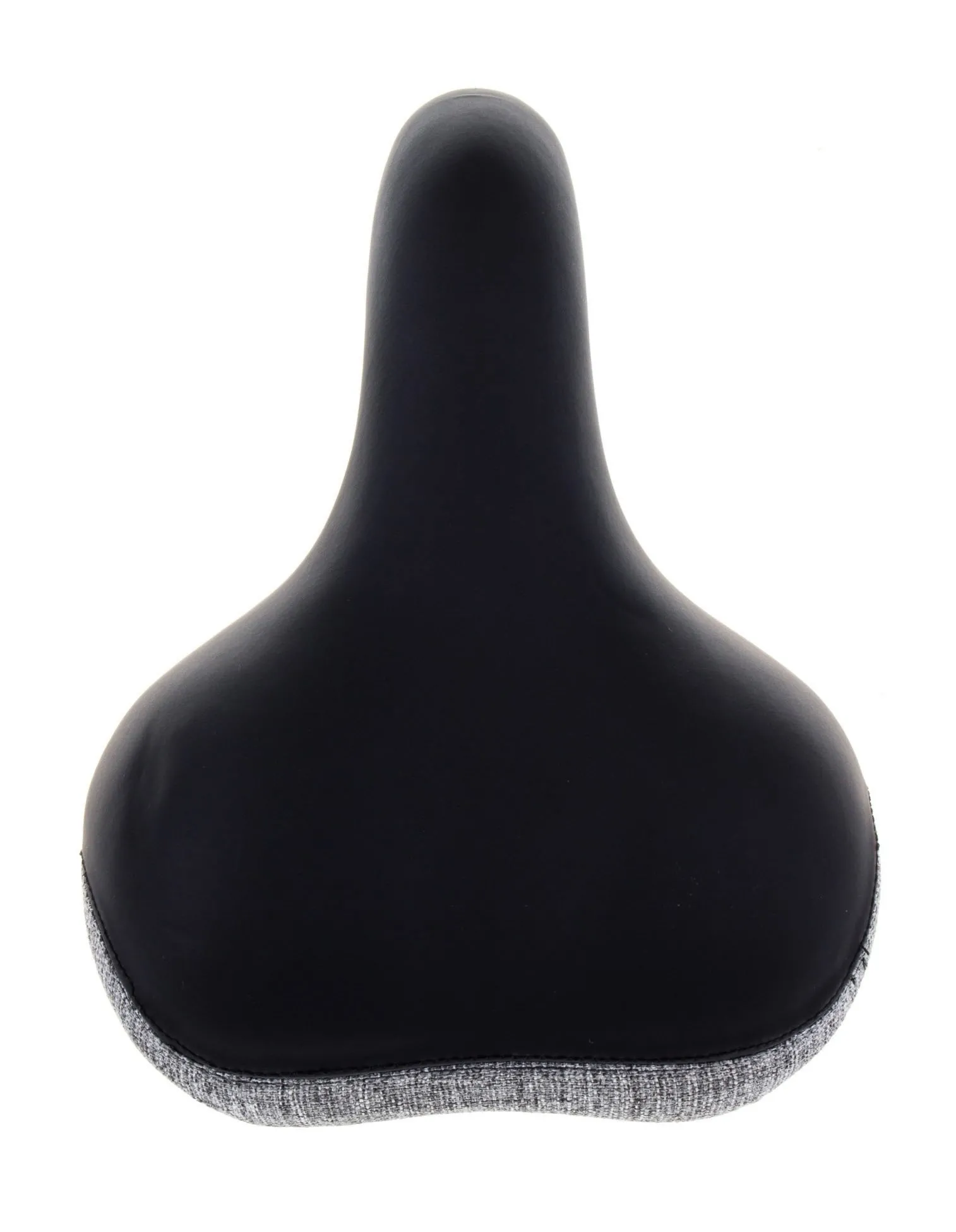 Siodło City Selle Mio SM-1125 B czarne szary tył