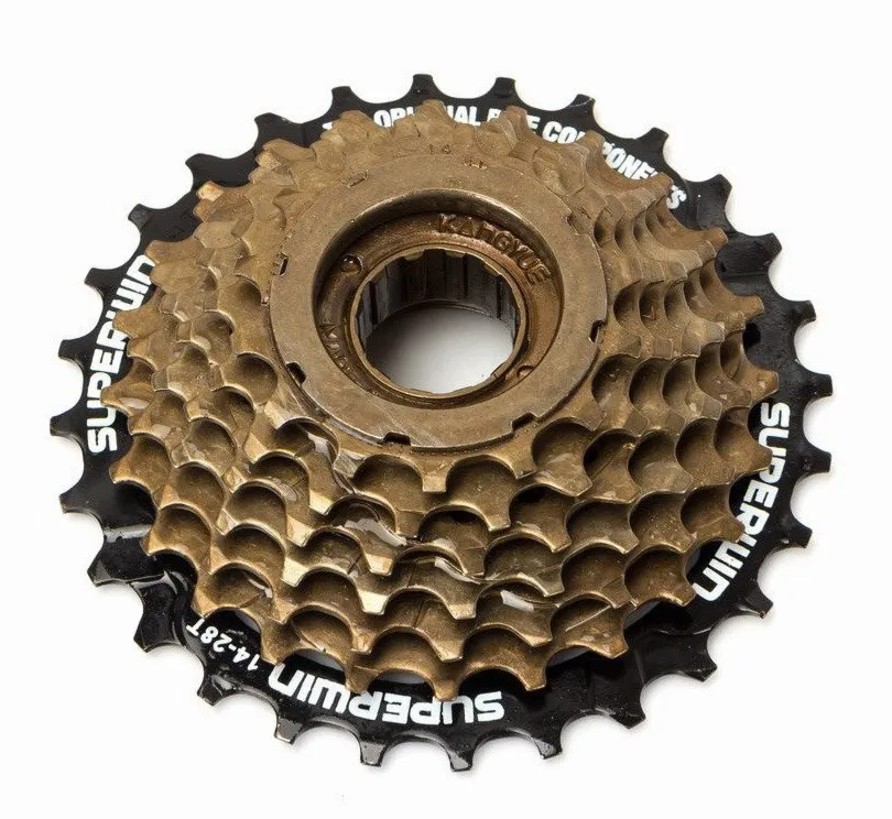 Wolnobieg Shimano MF TZ-500 7-rzędowy 14-28T brązowy