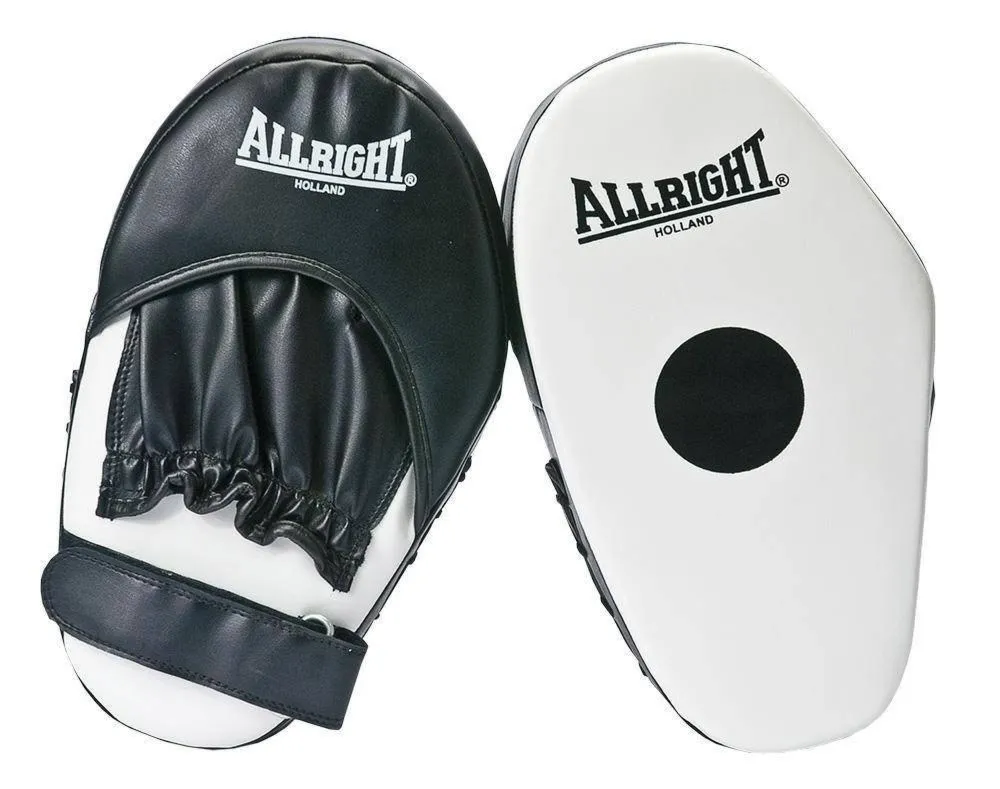 Łapa trenera Allright czarno-biały 2szt 5014