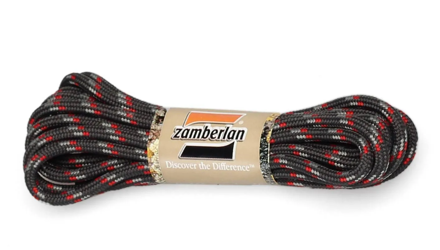 Sznurowadła trekkingowe Zamberlan Round Lace - graphite-red