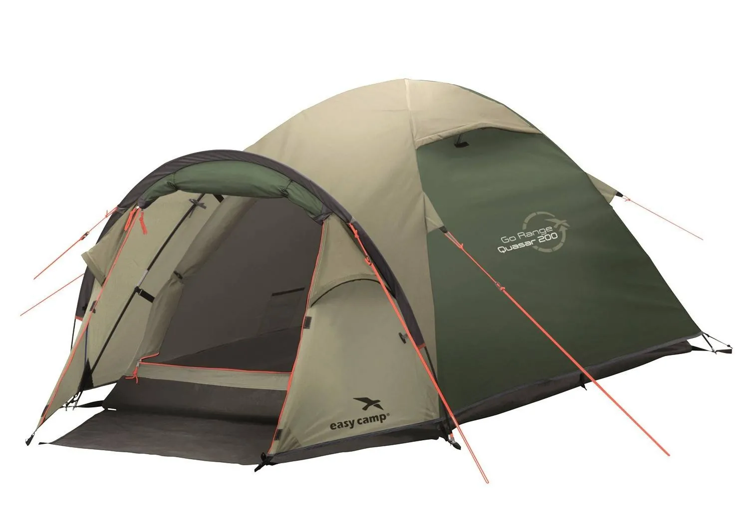 Namiot 2-osobowy Easy Camp Quasar 200 - rustic green