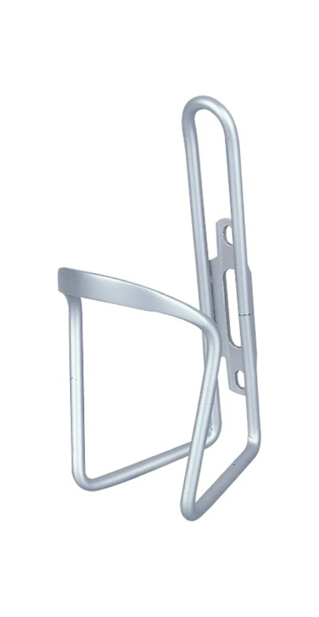 Koszyk bidonu aluminiowy srebrny