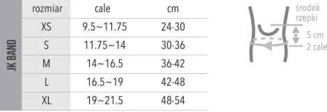 Stabilizator rzepki ZAMST JK-2