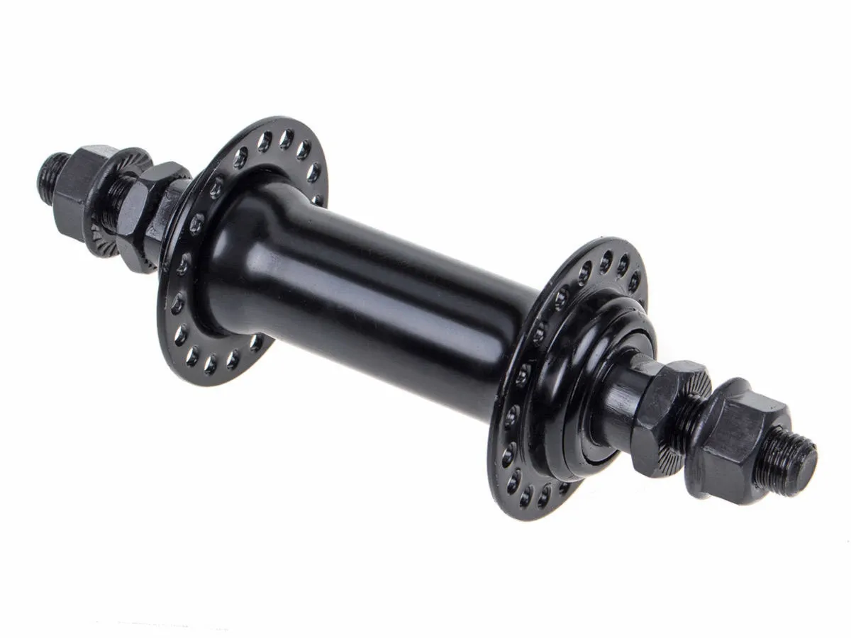 Piasta przód stal XMX FR-04F 36-otworów 3/8"*14G*36H*100*140 czarna