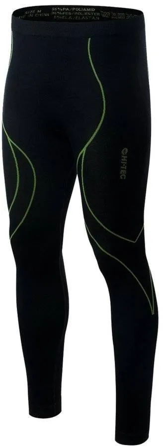 Bielizna spodnie Hi-Tec Ikar Bottom black-lime punch