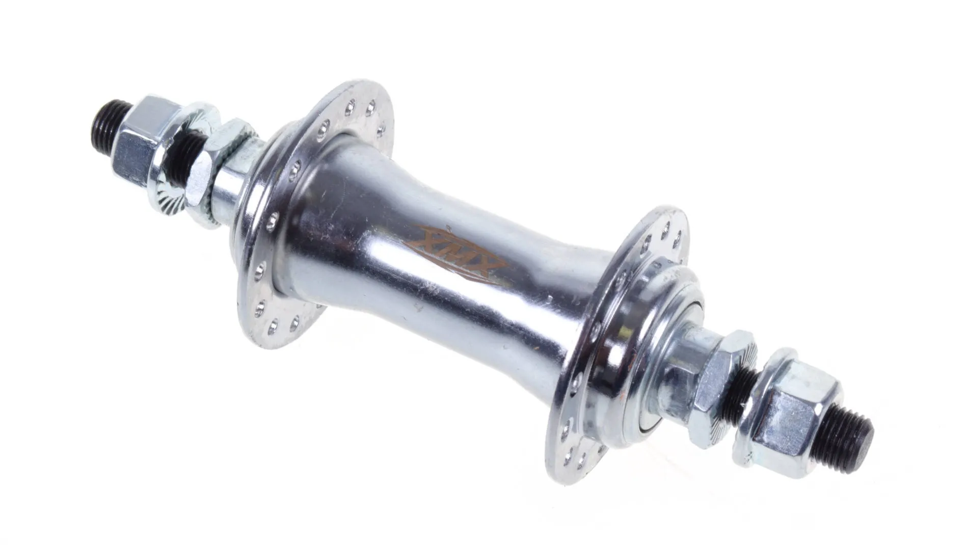 Piasta przód stal XMX-FR-03F 28-otworów chrom