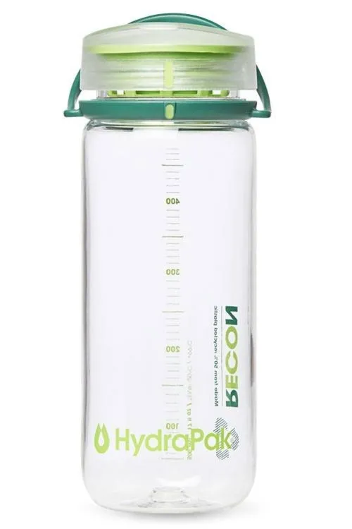 Ekologiczna Butelka HydraPak Recon 500ml - Clear/ Evergreen & Lime