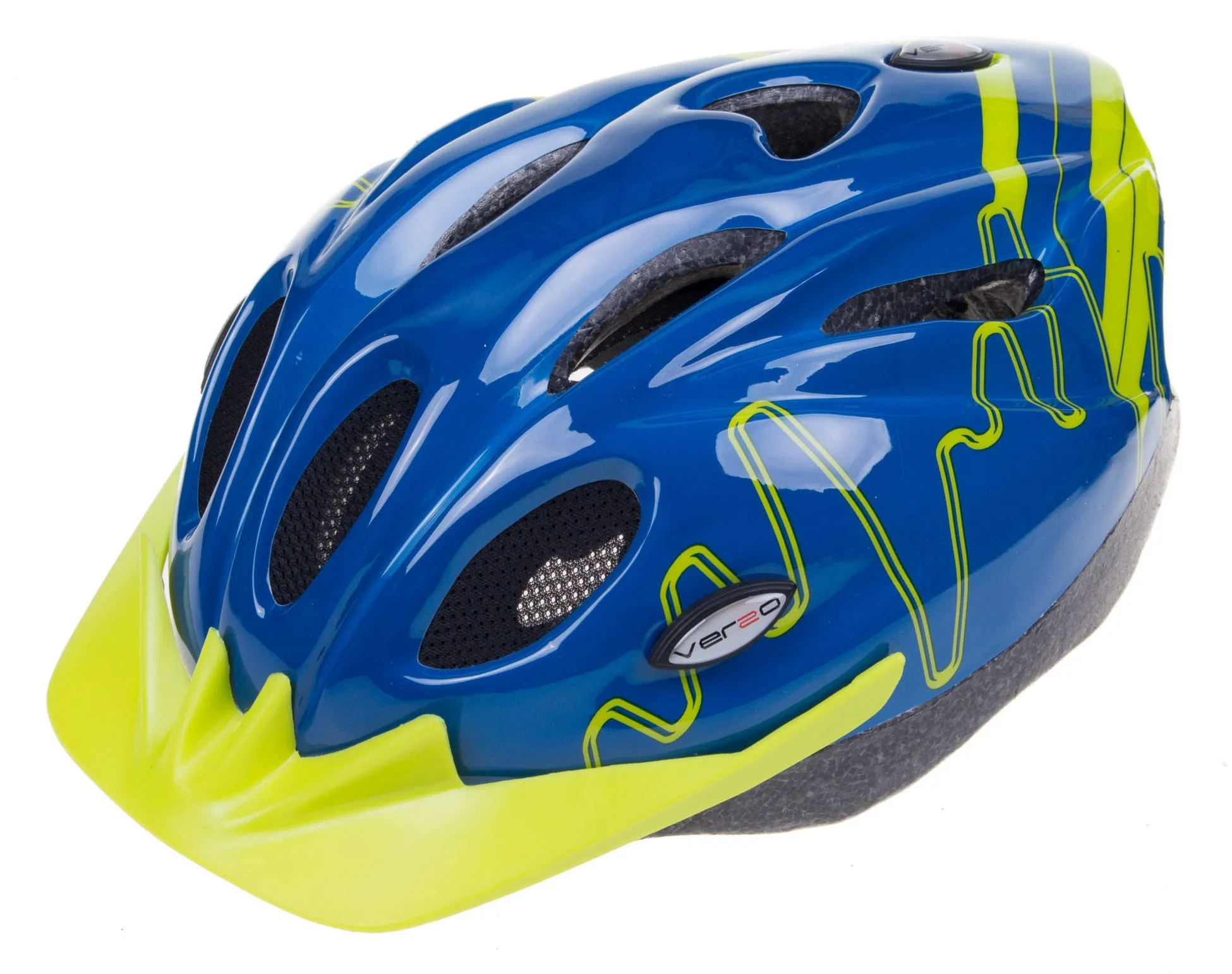 Kask Verso MV-PR-05 granatowy-zielony