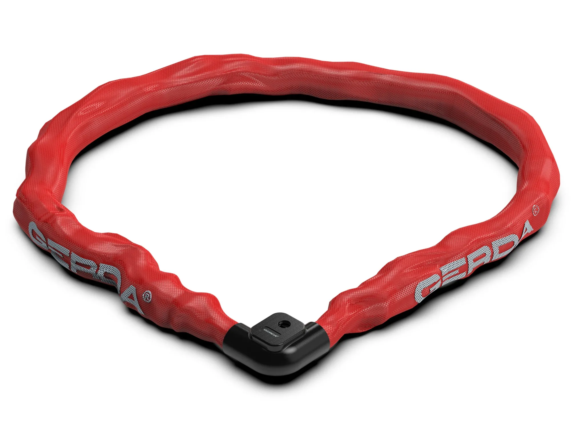 Zapięcie rowerowe GERDA Armored Flex 1500/22 - czerwone