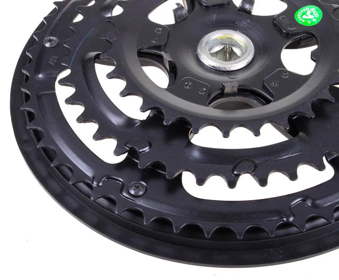 Mechanizm korbowy Amar FORCE 1 28-38-48T 170mm czarny z osłoną